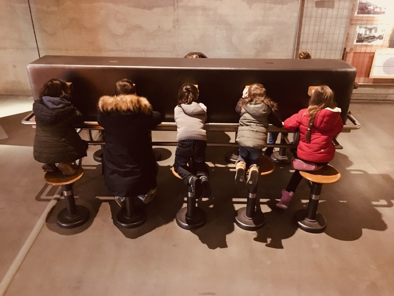 Kindergruppe bei einer Veranstaltung